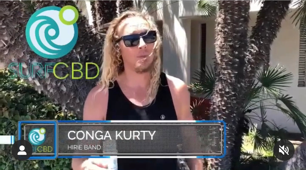 New Surf CBD Commercial featuring Kurtis Parsons of HIRIE